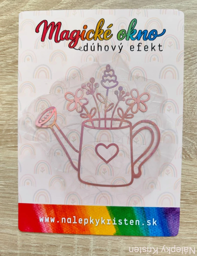 Konvička - dúhový efekt