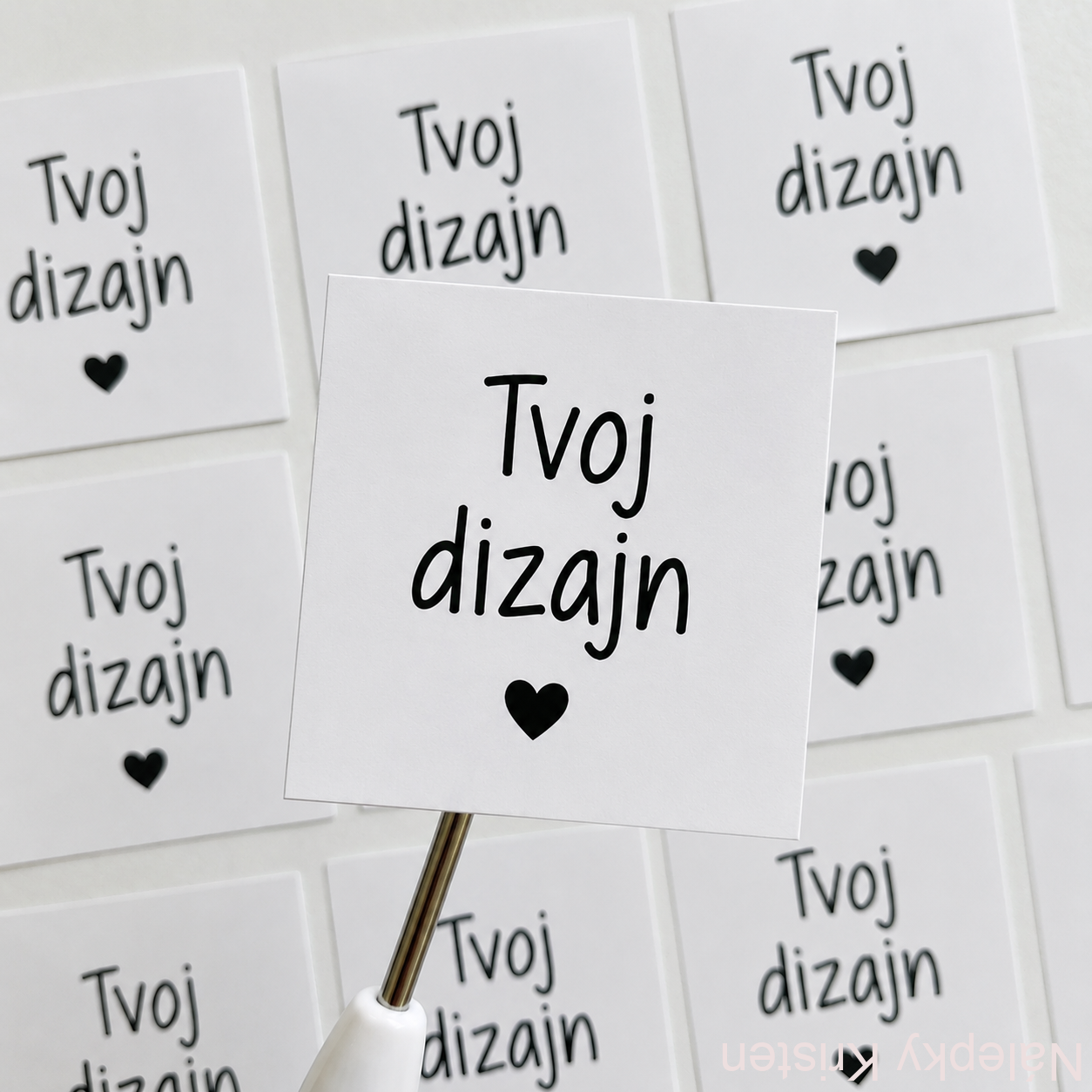 Vlastný dizajn - štvorec