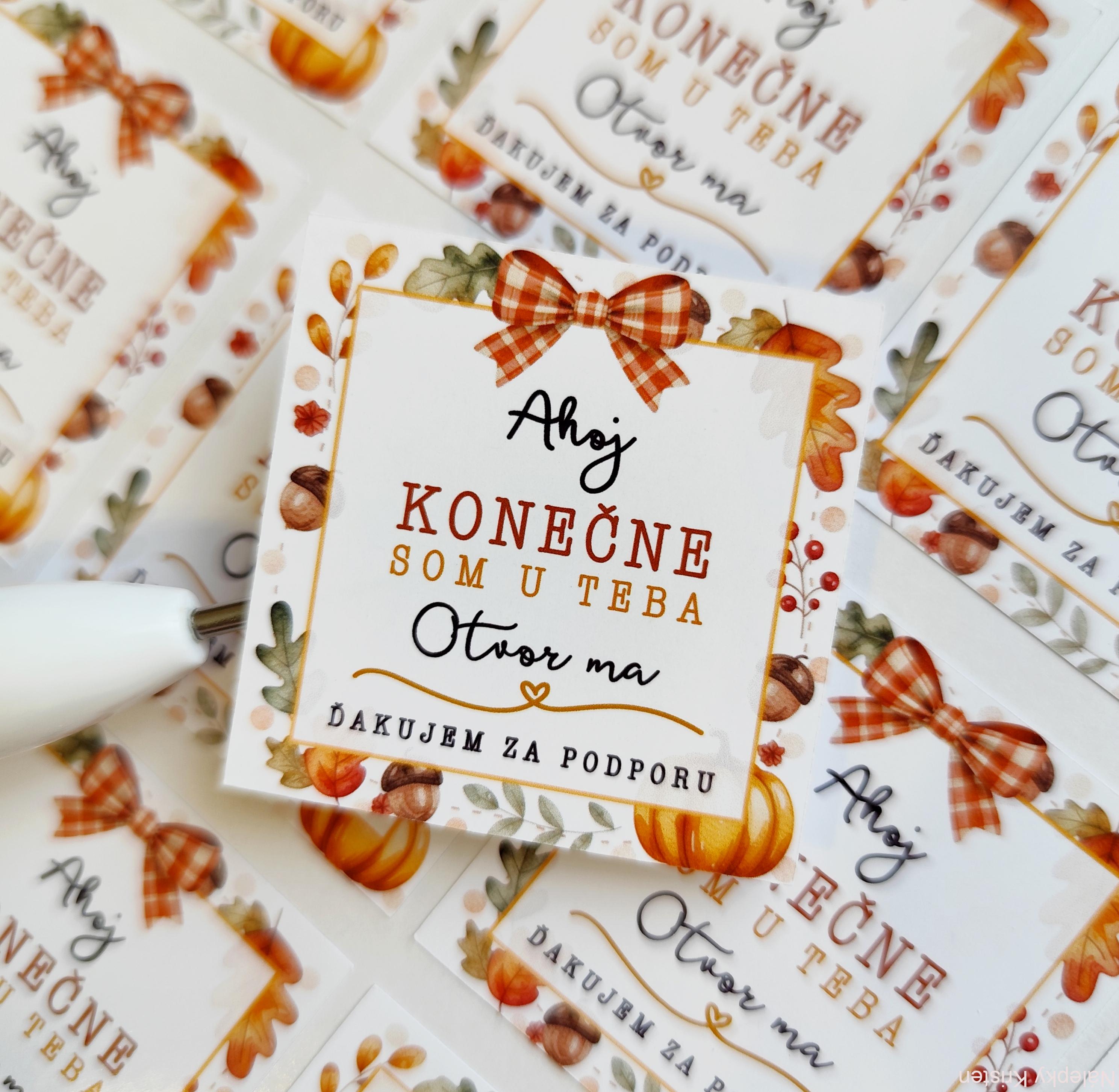 „Ahoj, konečne som u teba – otvor ma“ Jeseň