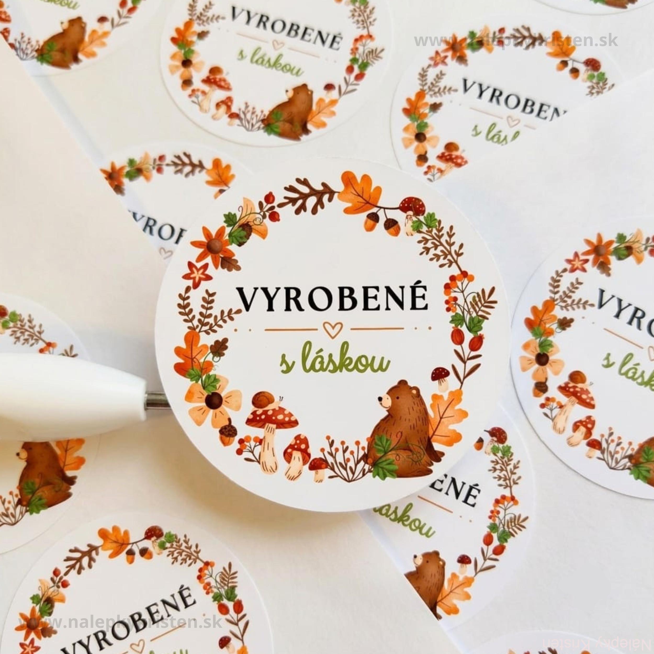 Vyrobené s láskou - macko