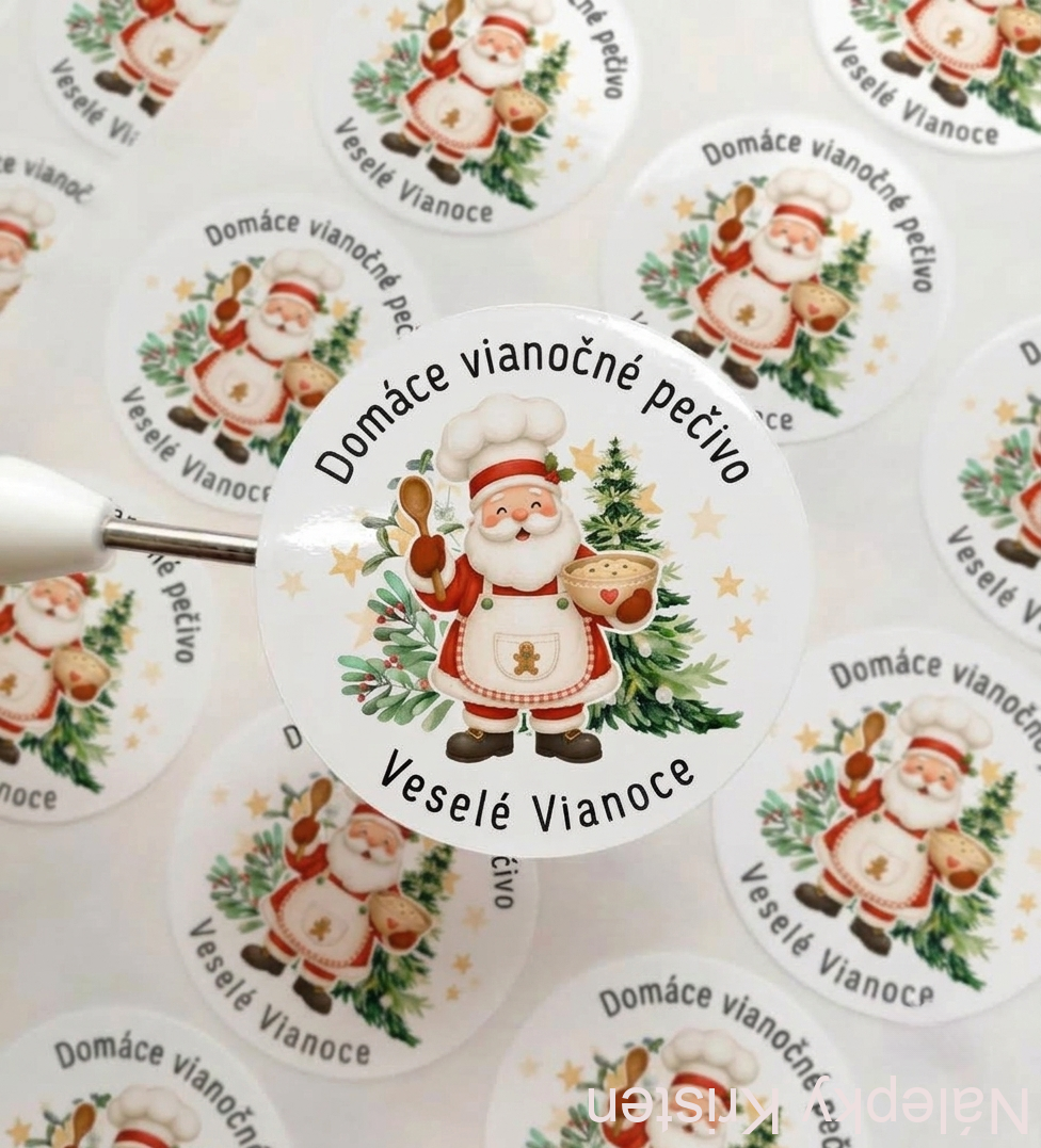 Domáce vianočné pečivo - Santa