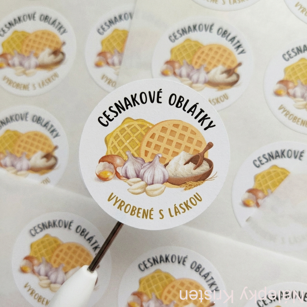 Cesnakové oblátky