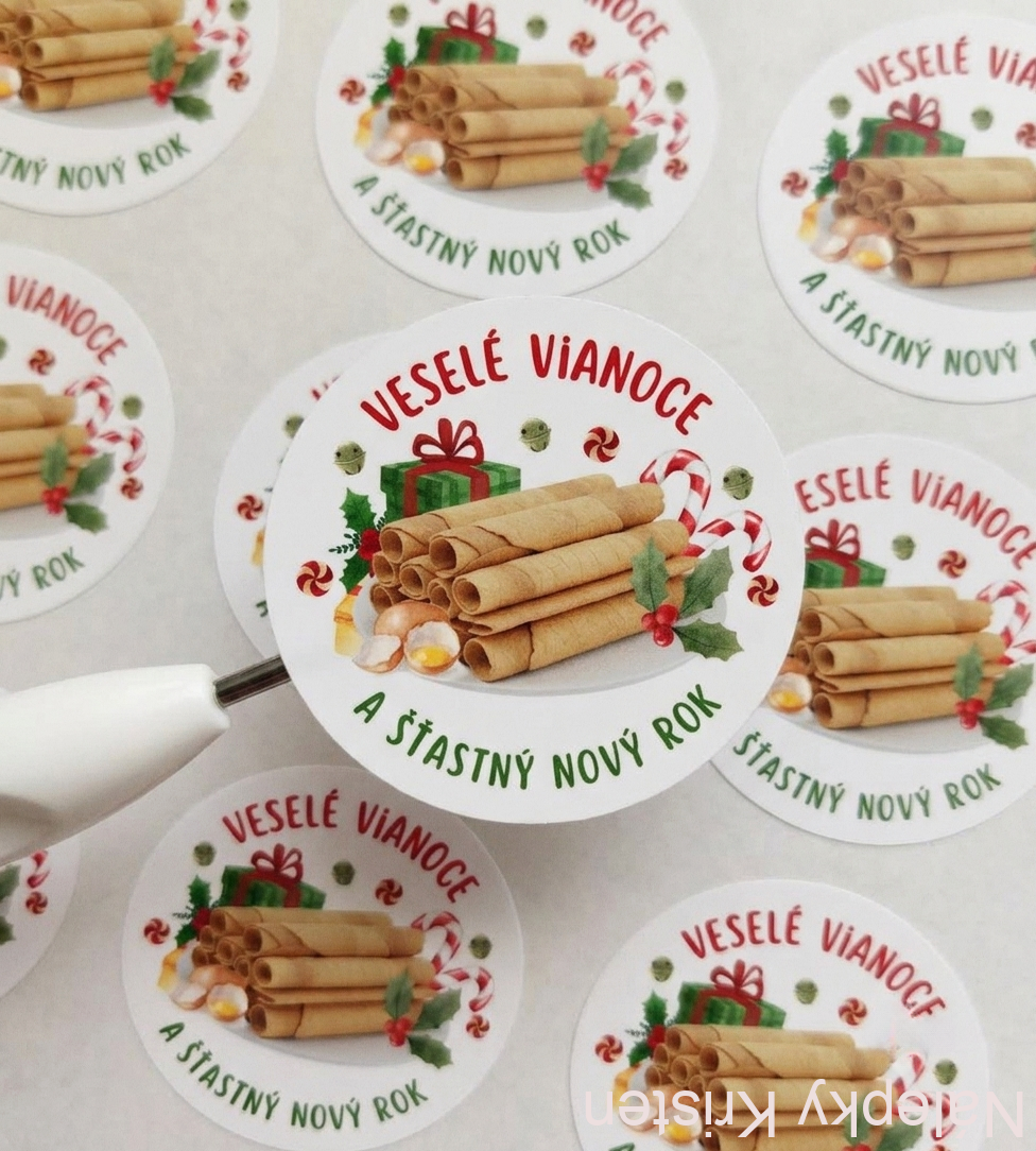Trubičky - Vianočné