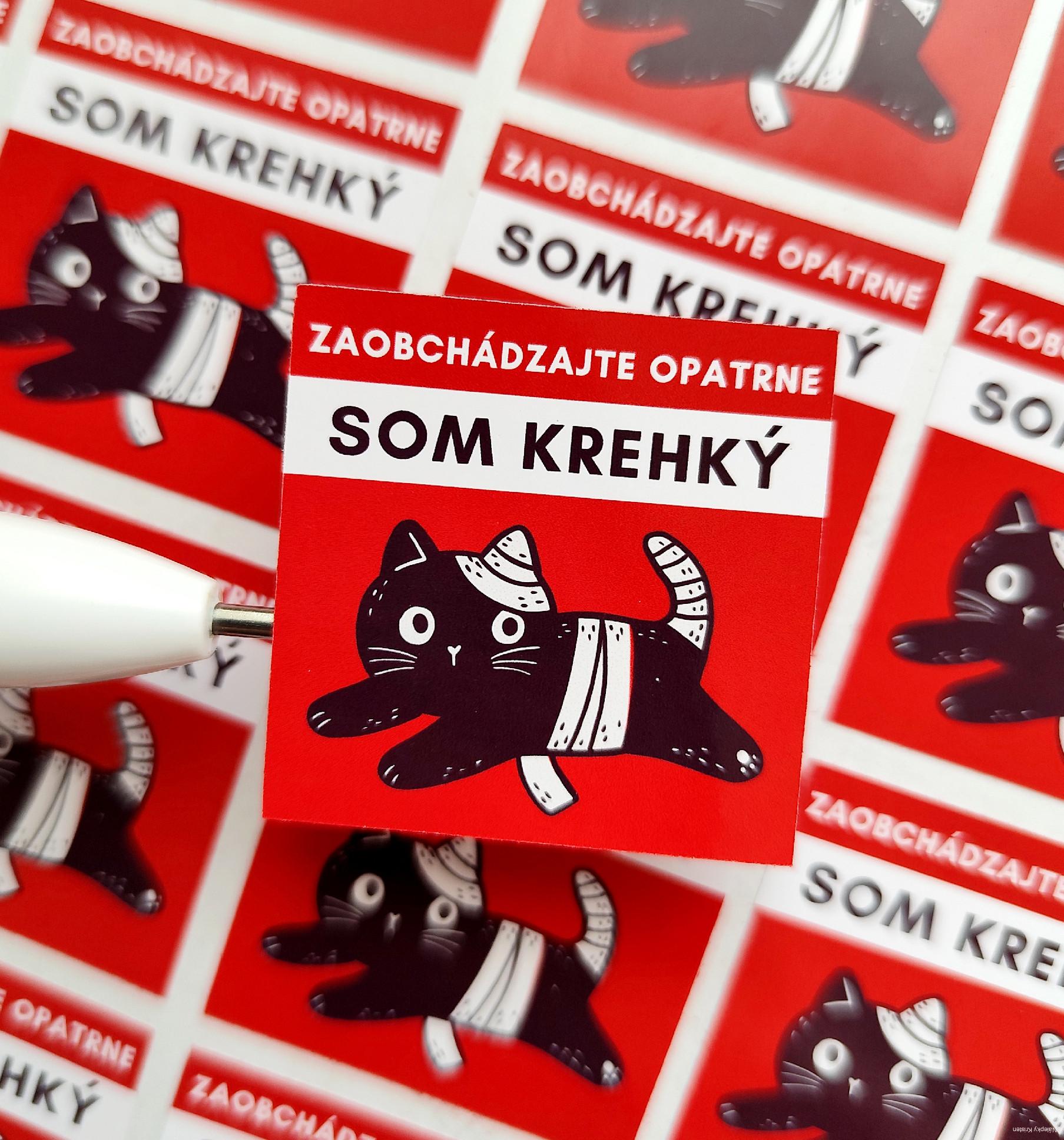 Som krehký 📦 - mačka