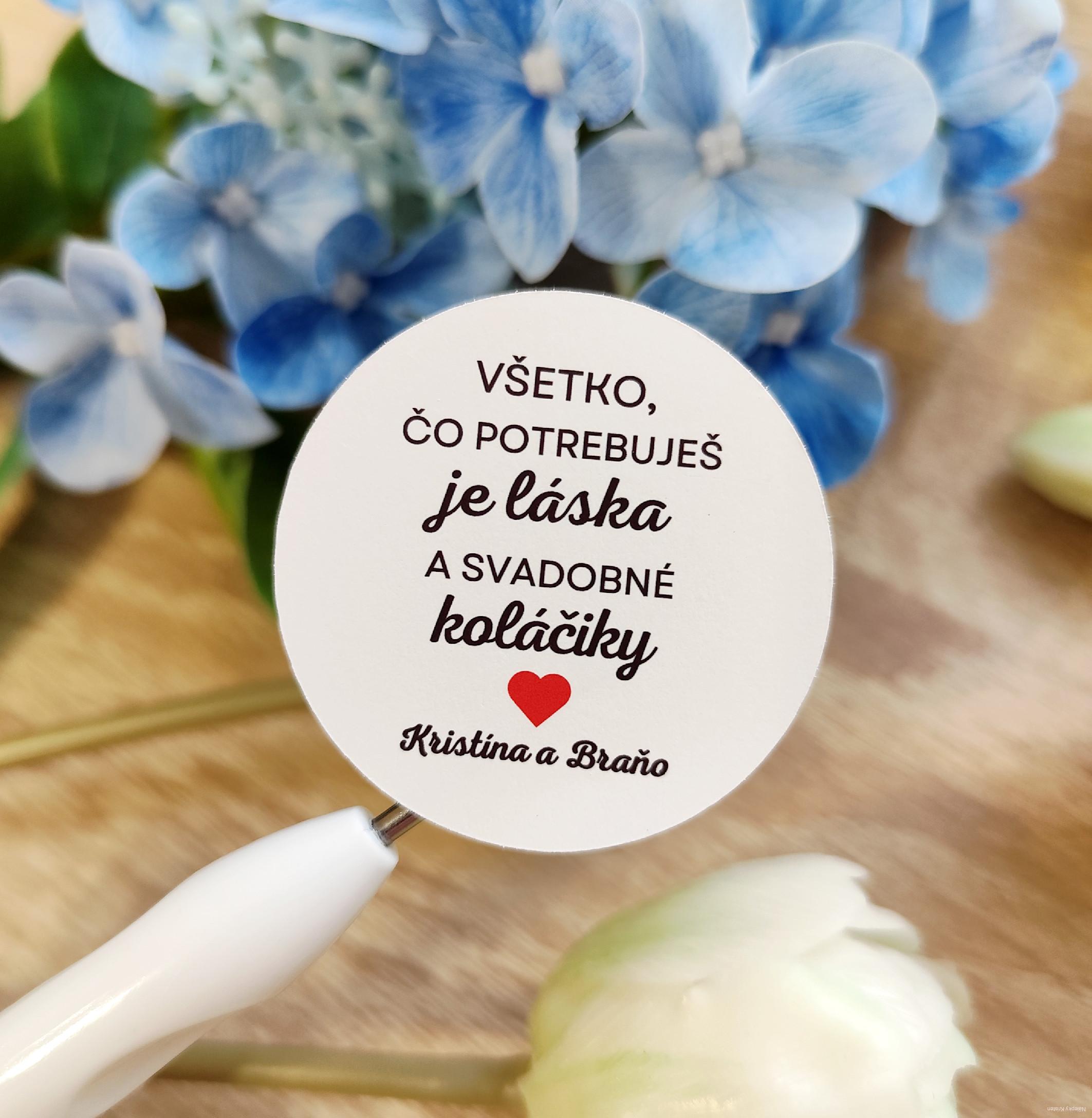 Svadobné nálepky - všetko čo potrebuješ...