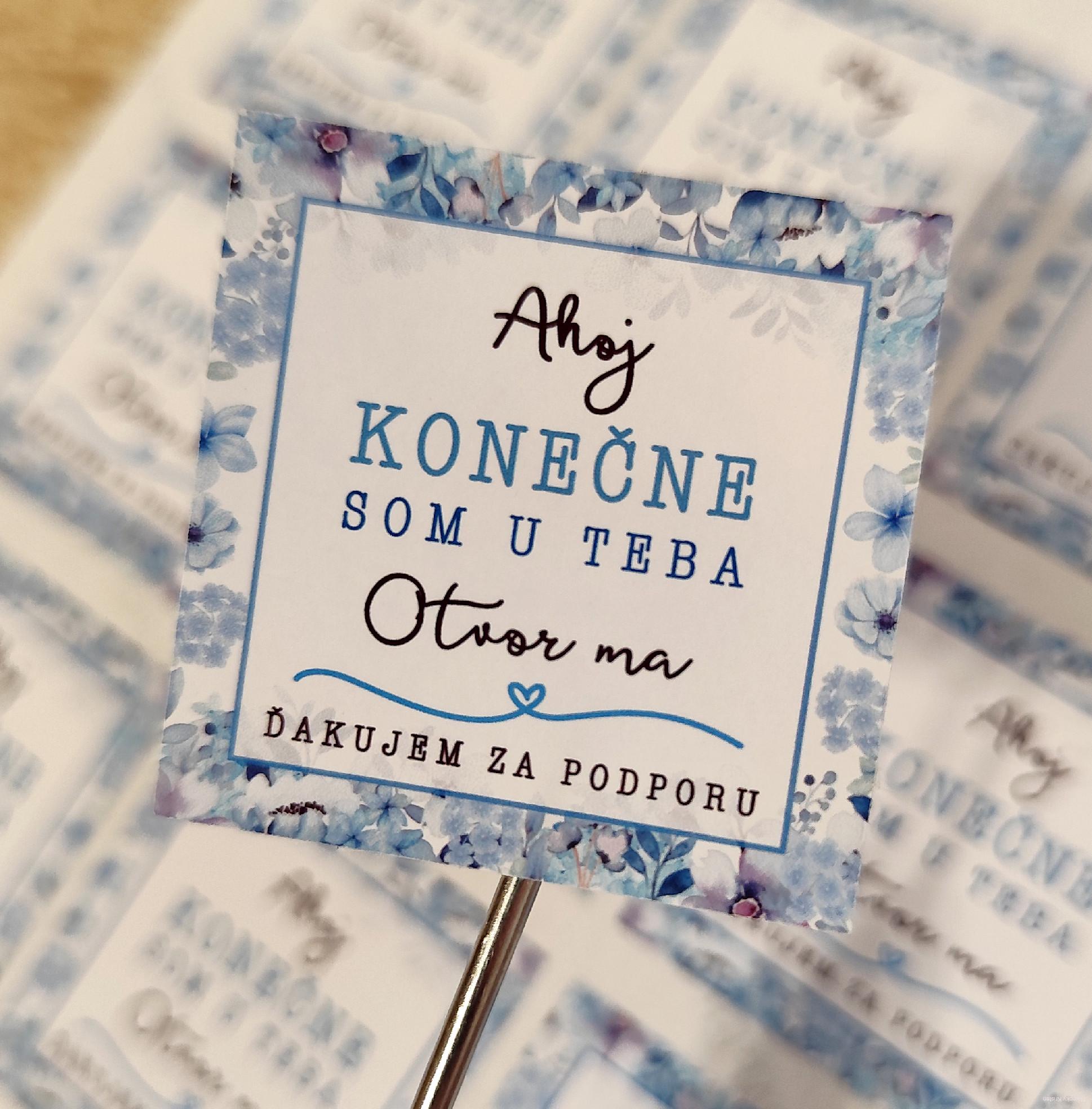 „Ahoj, konečne som u teba – otvor ma“