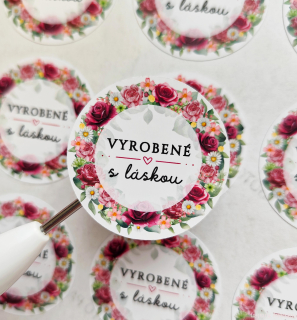 Vyrobené s láskou - venček