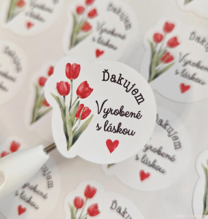 Vyrobené s láskou - tulipány