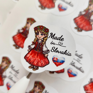 Made in Slovakia - diebčatko/vlajka