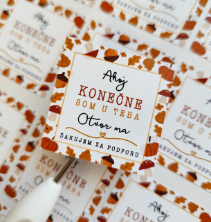 „Ahoj, konečne som u teba – otvor ma“ Jeseň