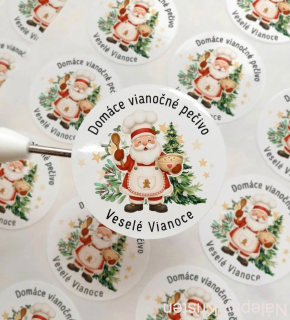 Domáce vianočné pečivo - Santa
