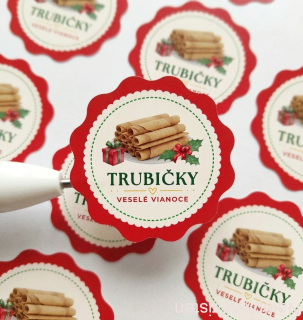 Trubičky - Vianočné
