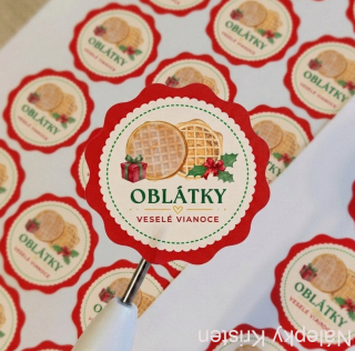 Oblátky - Vianočné