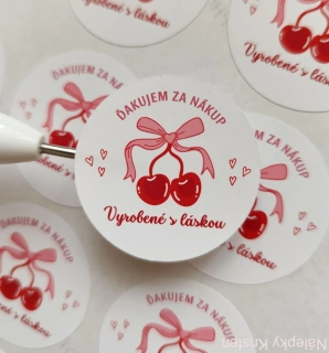 Vyrobené s láskou - Čerešničky / kruh