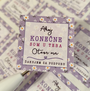 „Ahoj, konečne som u teba – otvor ma“