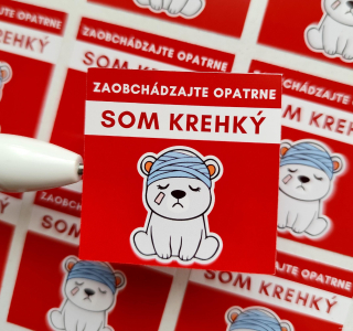 Som krehký 🧸📦 - macko