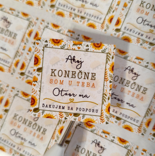 „Ahoj, konečne som u teba – otvor ma“
